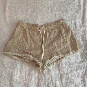 Altard state linen feel frill short